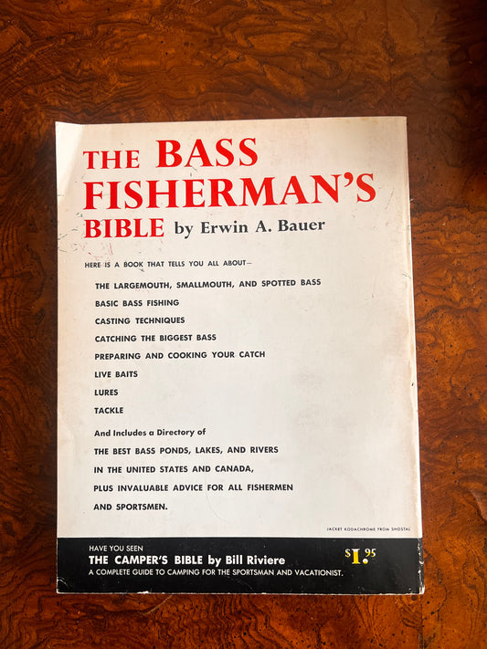 THE Bass Fisherman Bible